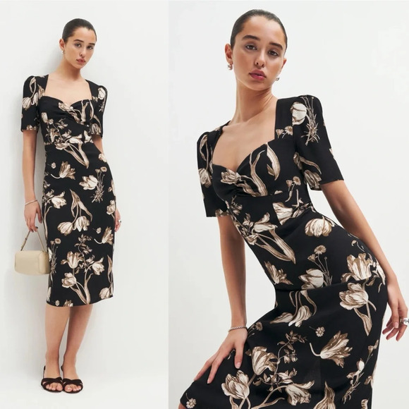 NWT Reformation Trixie Dress in Arcana Size Floral Short